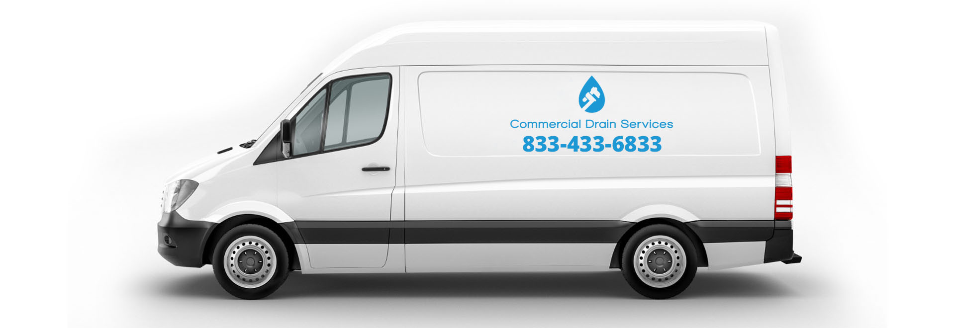 Commercial Drain Services Work Van