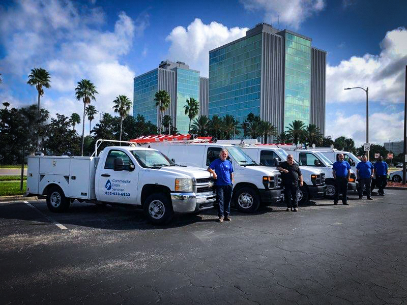 Commercial Drain Services Team
